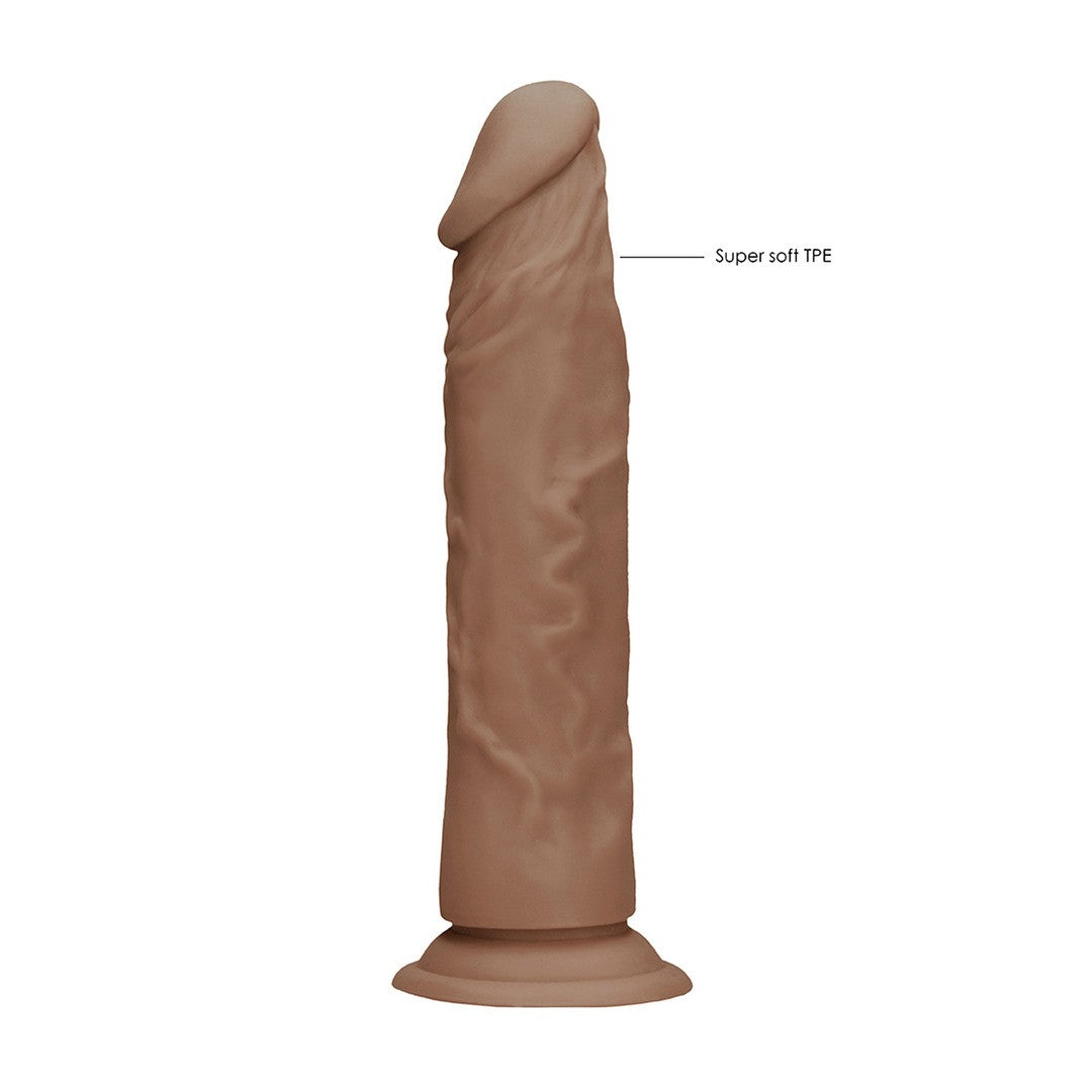 DILDO CON VENTOSA TAN 8 / 20 CM REALROCK