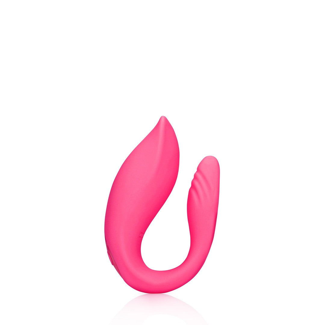 VIBRADOR PARA PAREJAS CON MANDO A DISTANCIA WILD STRAWBERRY LOVELINE