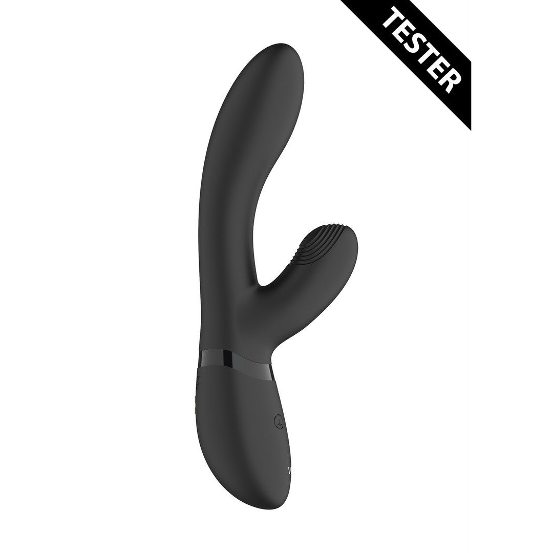 TESTER VIBRADOR KYRA PULSE CLITORAL RABBIT NEGRO VIVE