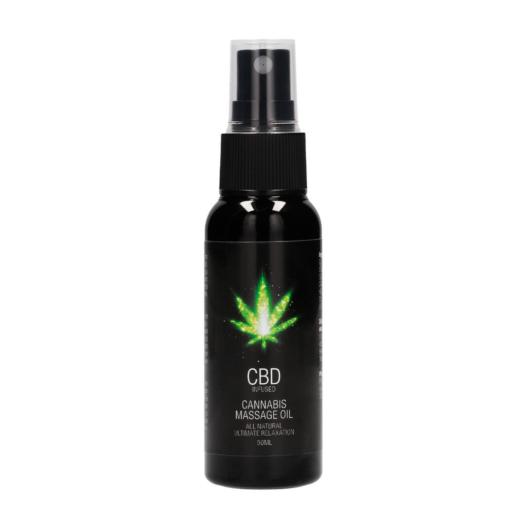 ACEITE DE MASAJE CON CBD CANNABIS 2 FL OZ 50 ML PHARMQUESTS