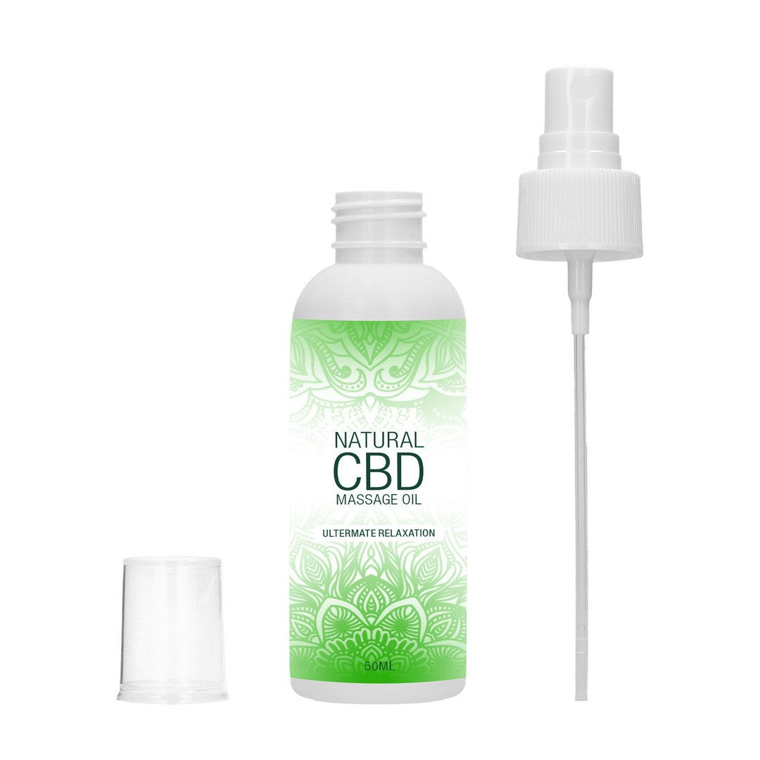 ACEITE DE MASAJE CON CBD  NATURAL CBD 2 FL OZ 50 ML PHARMQUESTS