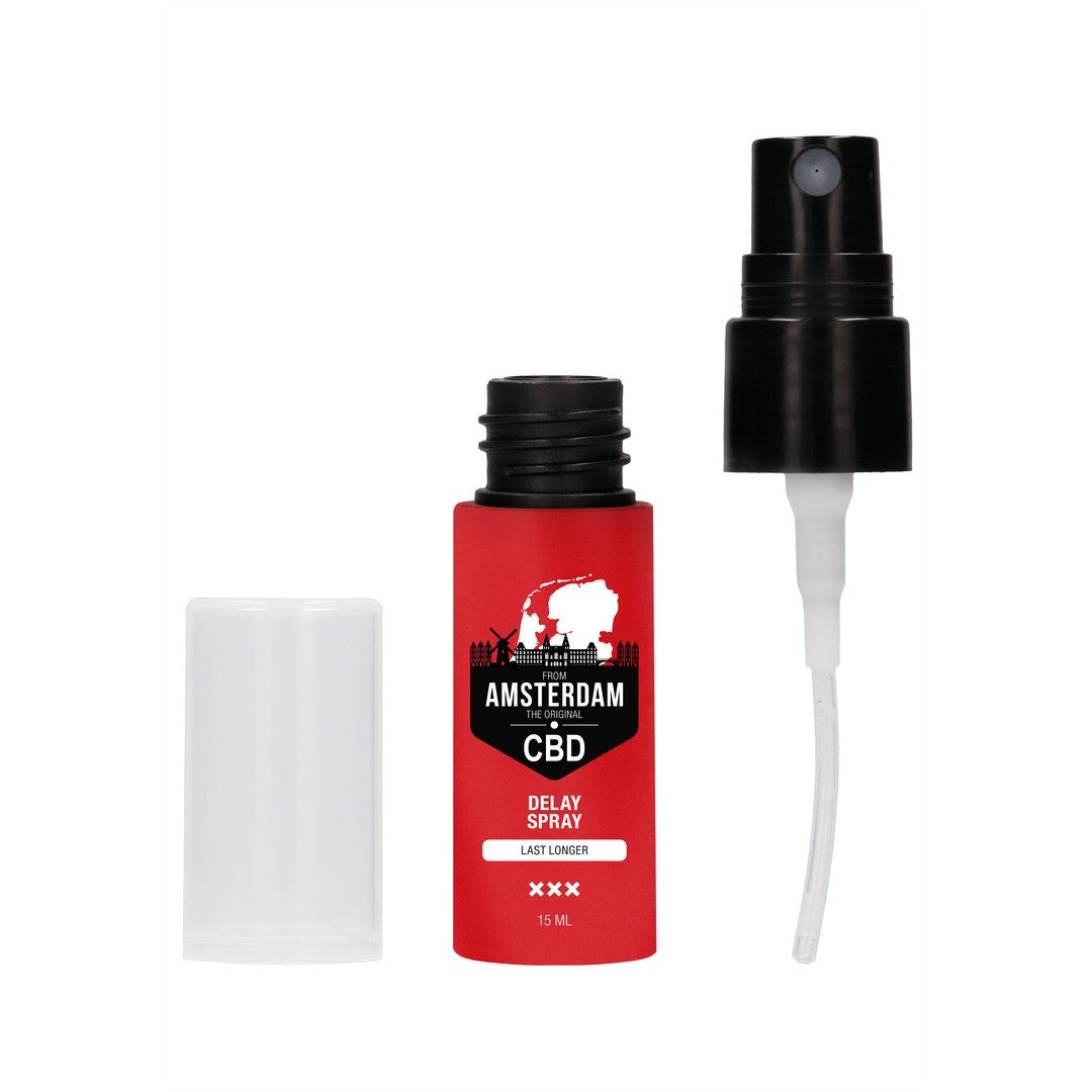 SPRAY RETARDANTE PARA HOMBRE ORIGINAL CBD FROM AMSTERDAM 0.5 FL OZ 15 ML PHARMQUESTS