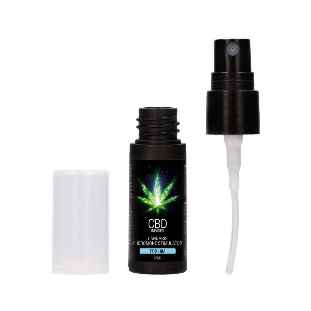 ACTIVADOR DE FEROMONAS PARA HOMBRES CBD CANNABIS 0.5 FL OZ 15 ML PHARMQUESTS