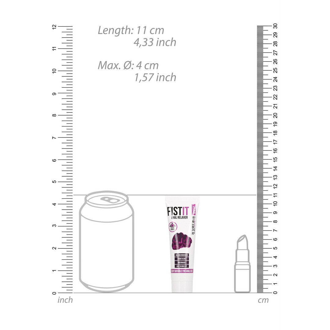 LUBRICANTE ANAL RELAJANTE 0.8 FL OZ 25 ML FIST IT
