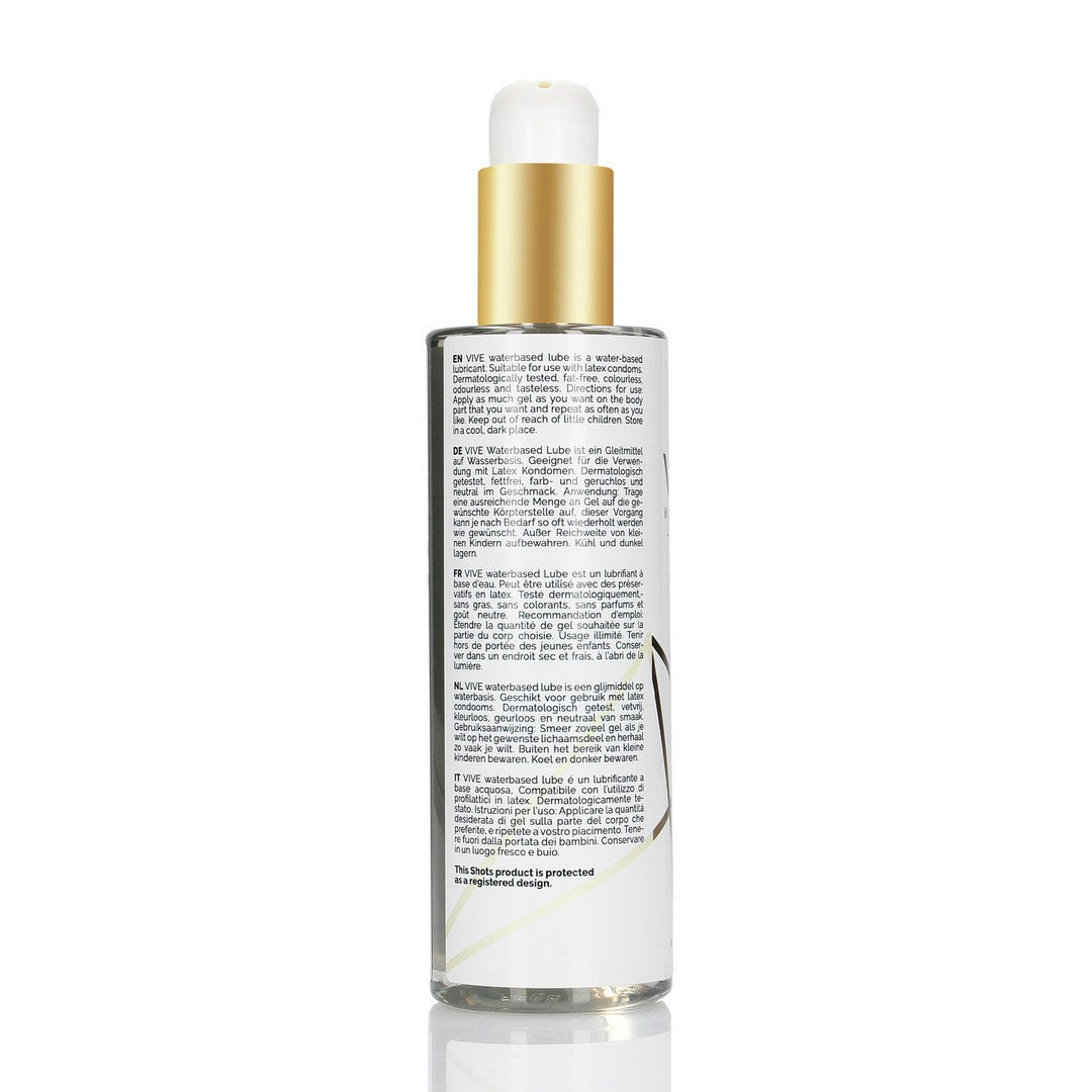 LUBRICANTE A BASE DE AGUA 6.76 FL OZ 200 ML VIVE