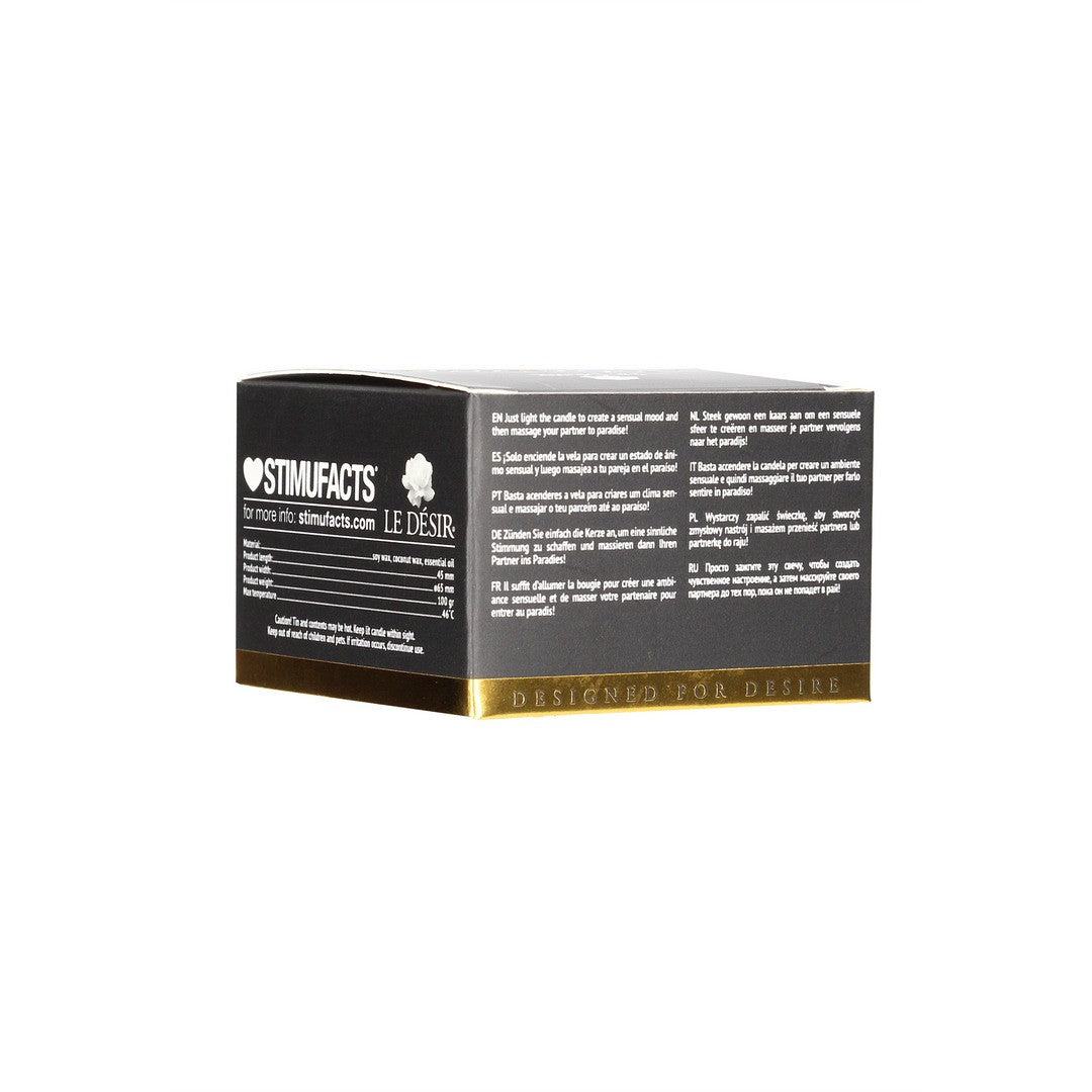 VELA DE MASAJE CON AROMA DE VAINILLA EROTIC 100 GR LE DÉSIR