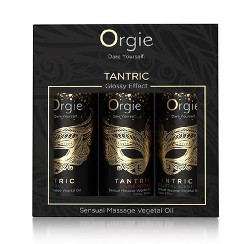 SET DE ACEITES DE MASAJE TANTRIC SENSUAL MINI SIZE 3X30ML ORGIE