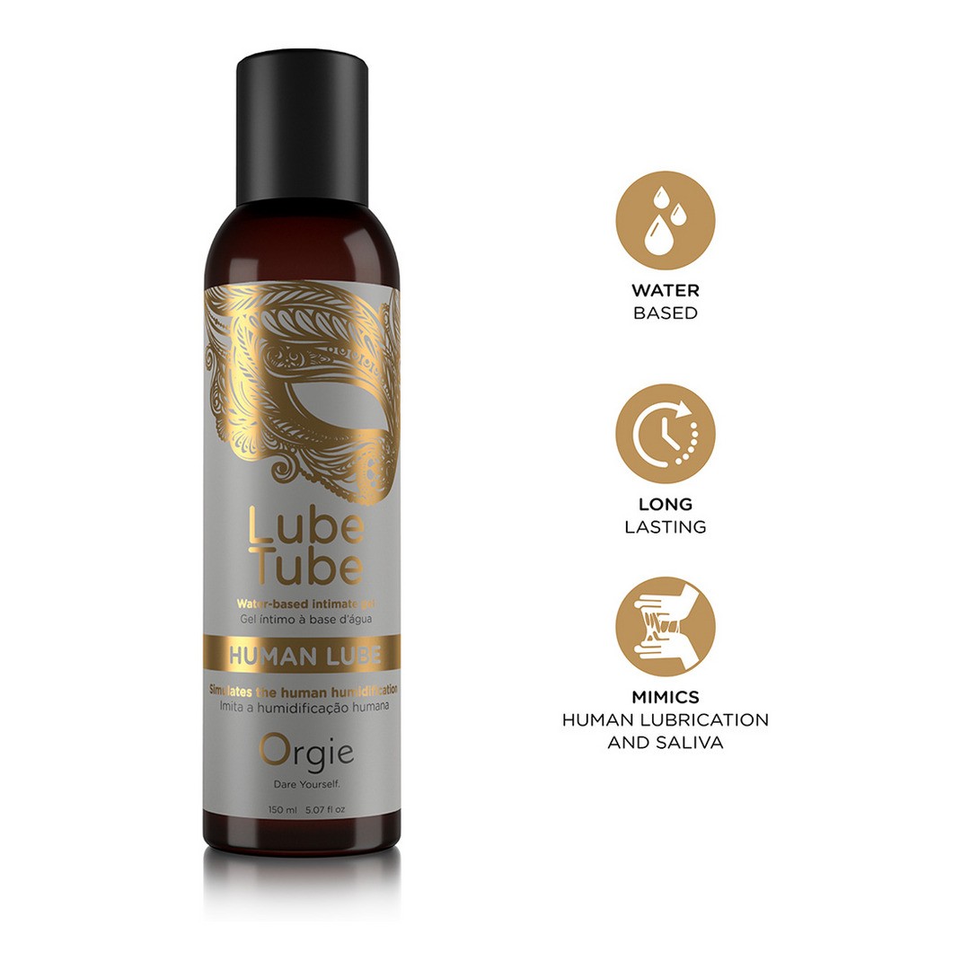 GEL LUBRICANTE CON BASE DE AGUA HUMAN LUBE 150ML ORGIE