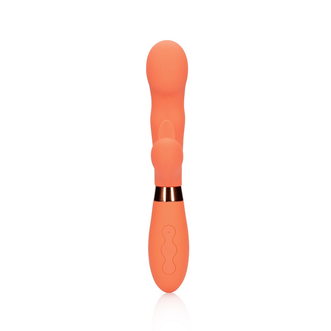 VIBRADOR RABBIT ACANALADO  GLAZED CARROTS LOVELINE