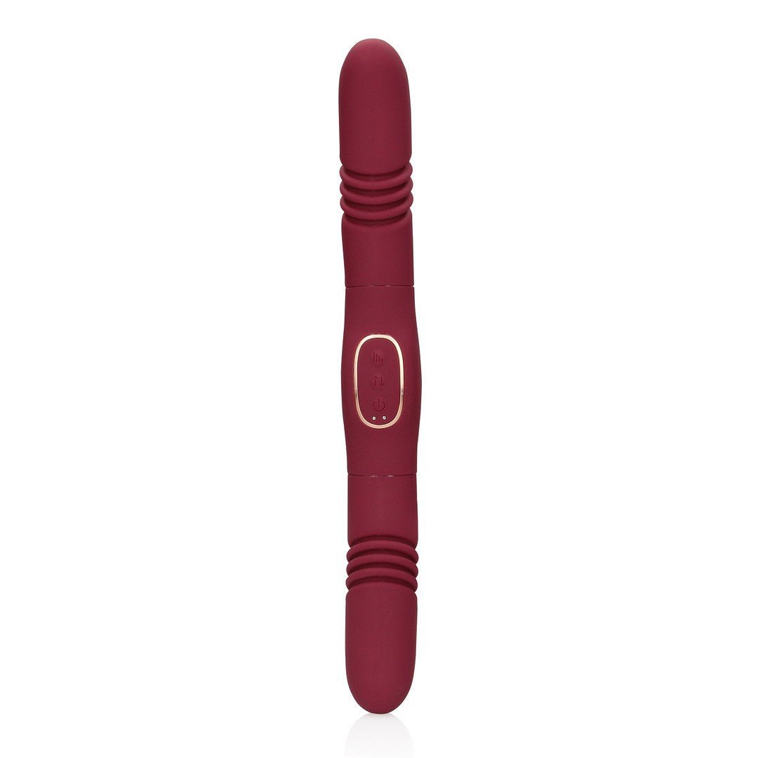 VIBRADOR DOUBLE-SIDED THRUSTING MERLOT GRAPE LOVELINE