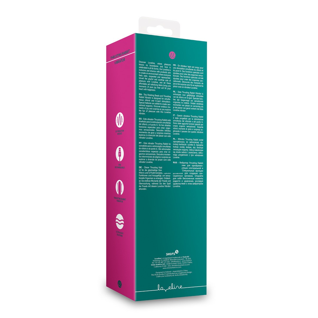 VIBRADOR THRUSTING RABBIT ANCIENT SEA LOVELINE