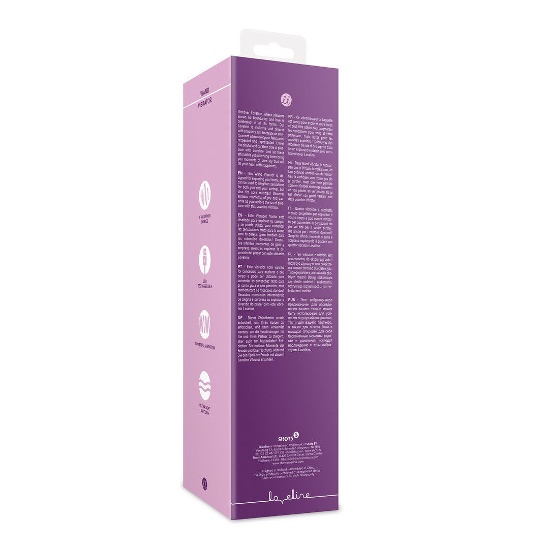VARITA DE MASAJE PURPLEBERRY LOVELINE