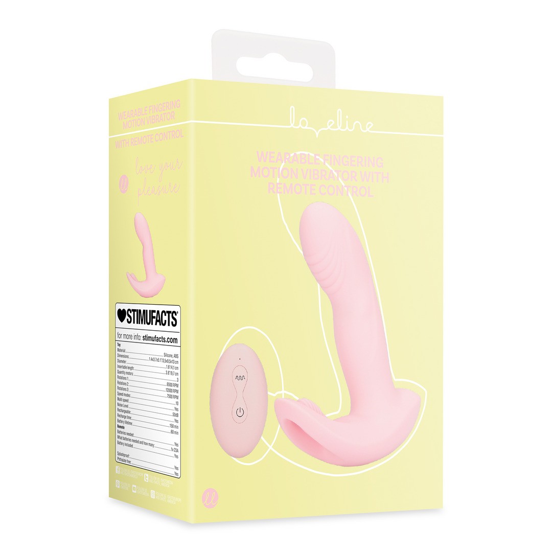 VIBRADOR DE DEDO CON MANDO A DISTANCIA CHERRY CHIFFON LOVELINE