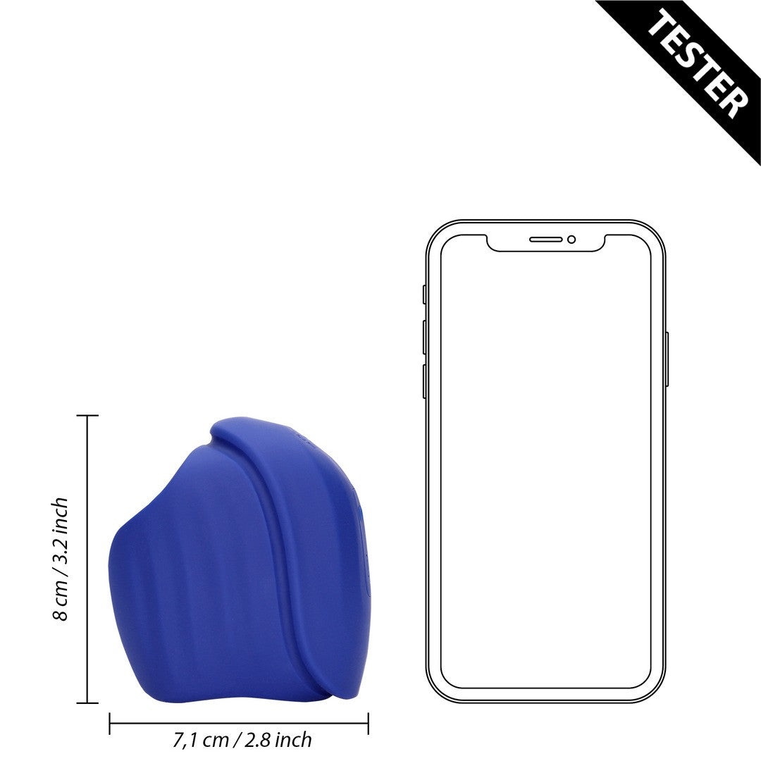 TESTER MASTURBADOR VIBRATING AND PULSE WAVE MIDNIGHT HOUR LOVELINE
