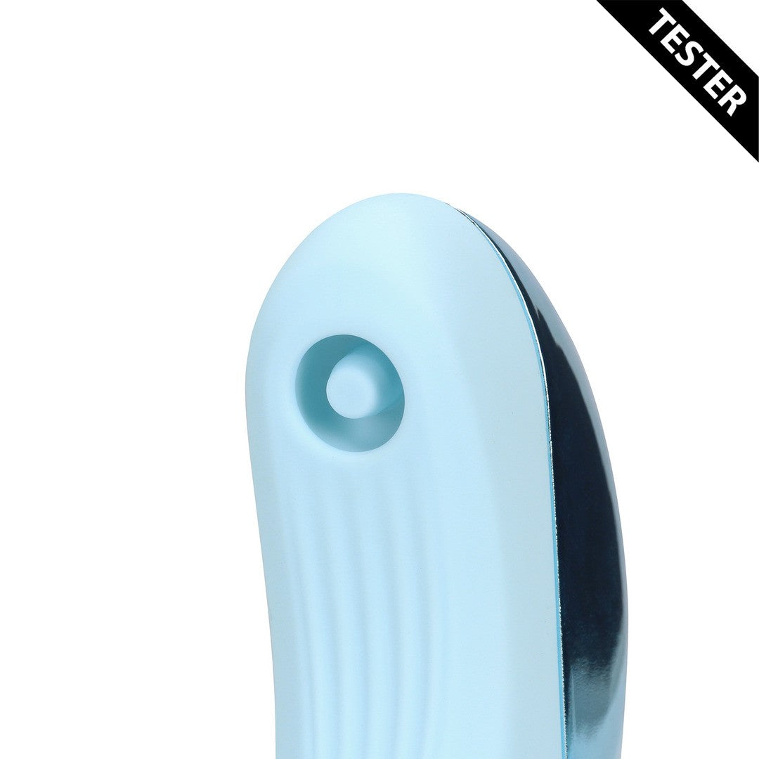 TESTER ESTIMULADOR PULSE WAVE CLITORIS VIBRATOR ARCTIC BLUE LOVELINE