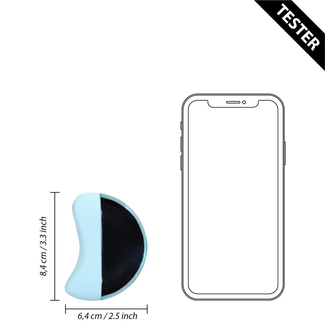 TESTER ESTIMULADOR PULSE WAVE CLITORIS VIBRATOR ARCTIC BLUE LOVELINE
