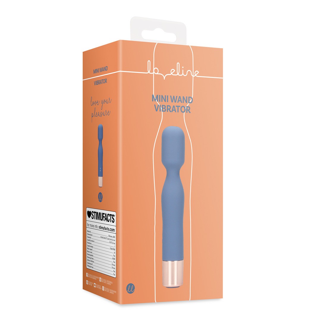MINI VIBRADOR VARITA BLUE HORIZON LOVELINE