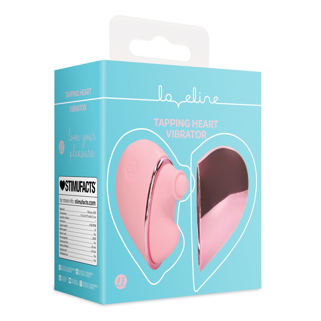 VIBRADOR CORAZÓN PALPITANTE PINK ARABESQUE LOVELINE