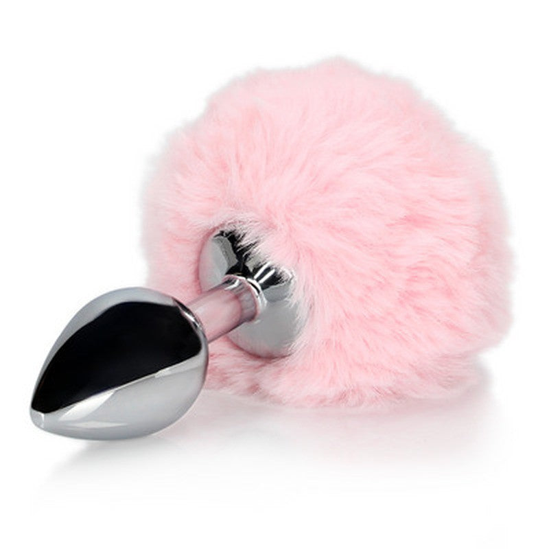 PLUG ANAL CON COLA DE CONEJO ROSA OUCH!