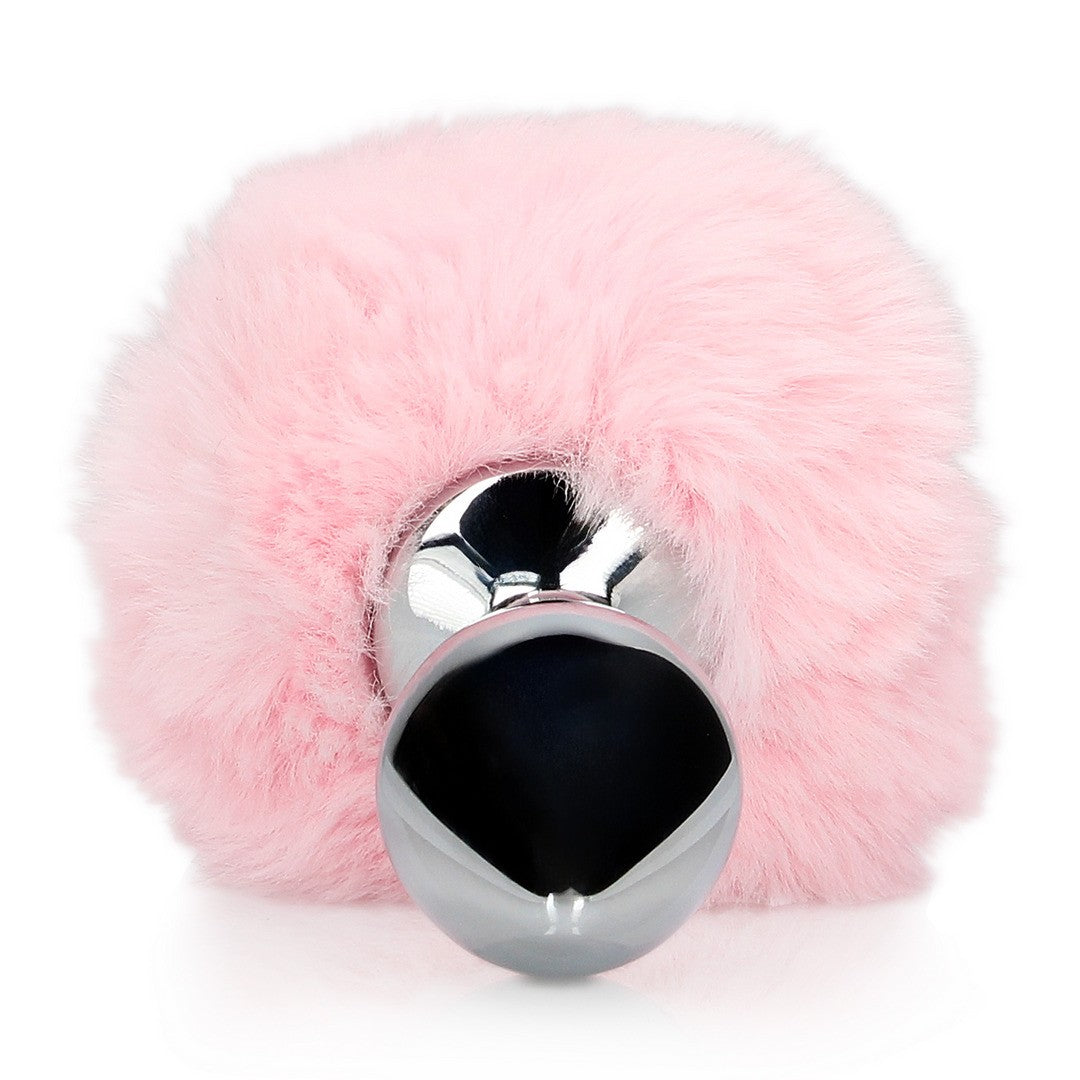 PLUG ANAL CON COLA DE CONEJO ROSA OUCH!
