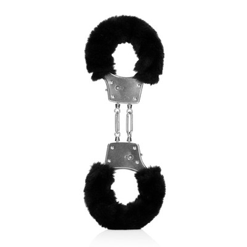 ESPOSAS DE FELPA FURRY METAL NEGRO OUCH!
