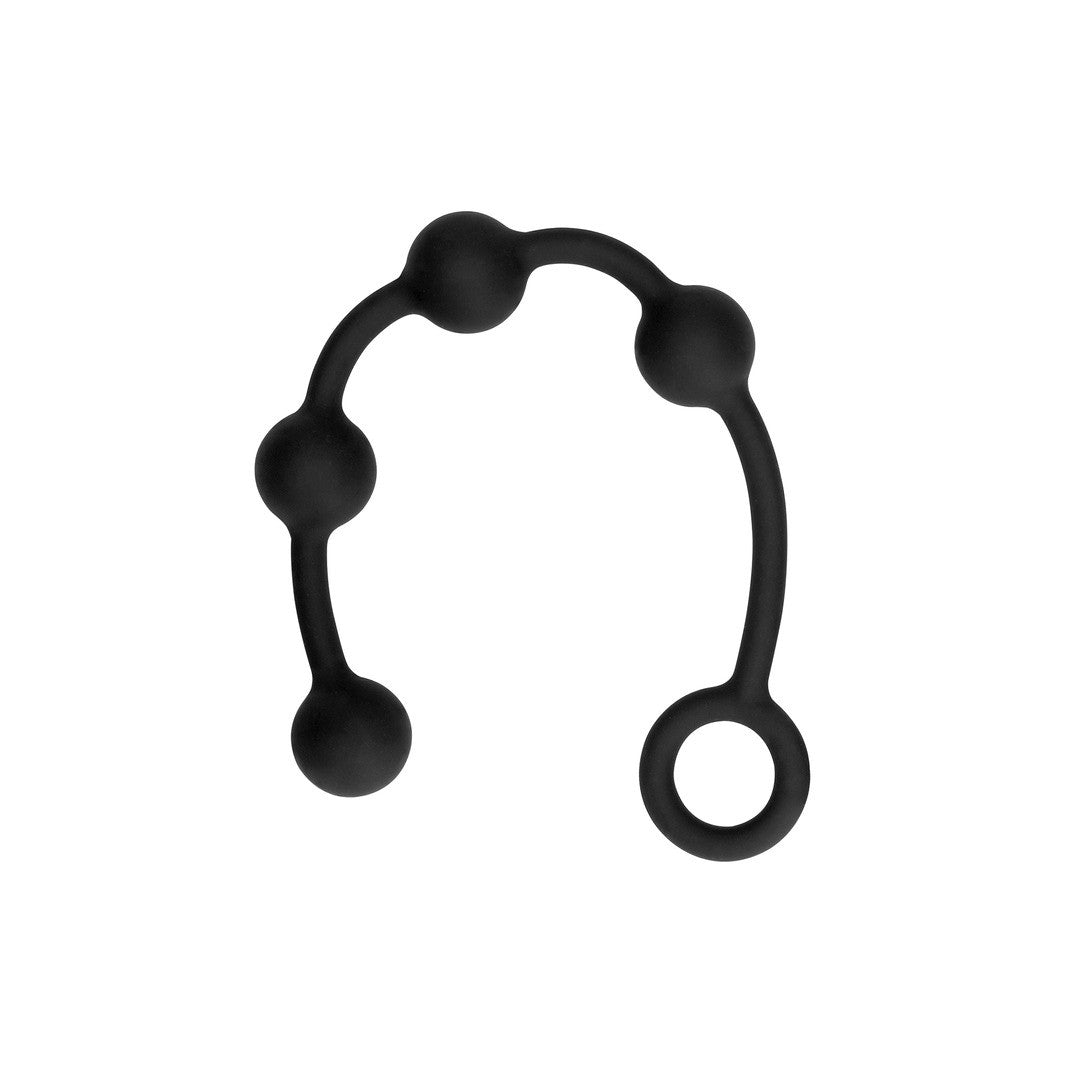 BOLAS ANALES DE SILICONA SMALL OUCH! NEGRAS