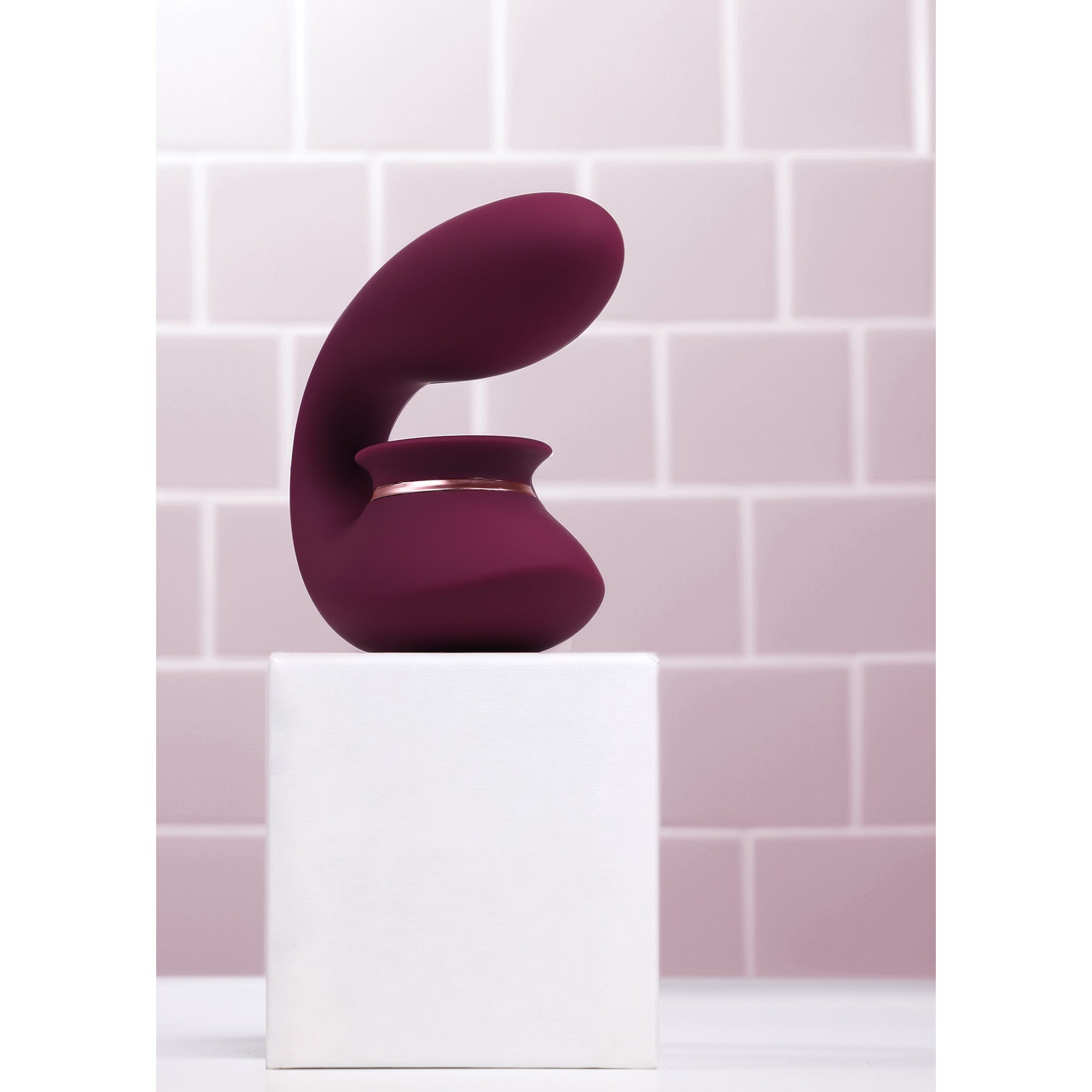 TWITCH 3 VIBRADOR RECARGABLE Y SUCCIONADOR BURDEUS INNOVATION