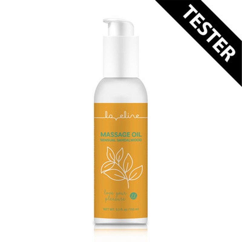 TESTER ACEITE DE MASAJE - SENSUAL SANDALWOOD - 5.1 FL OZ / 150 ML - TESTER