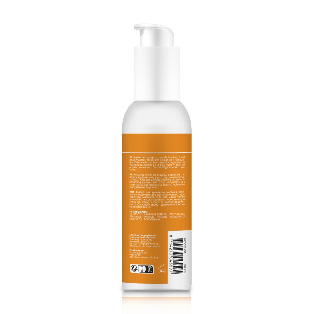 ACEITE DE MASAJE NEUTRAL 5.1 FL OZ / 150 ML LOVELINE