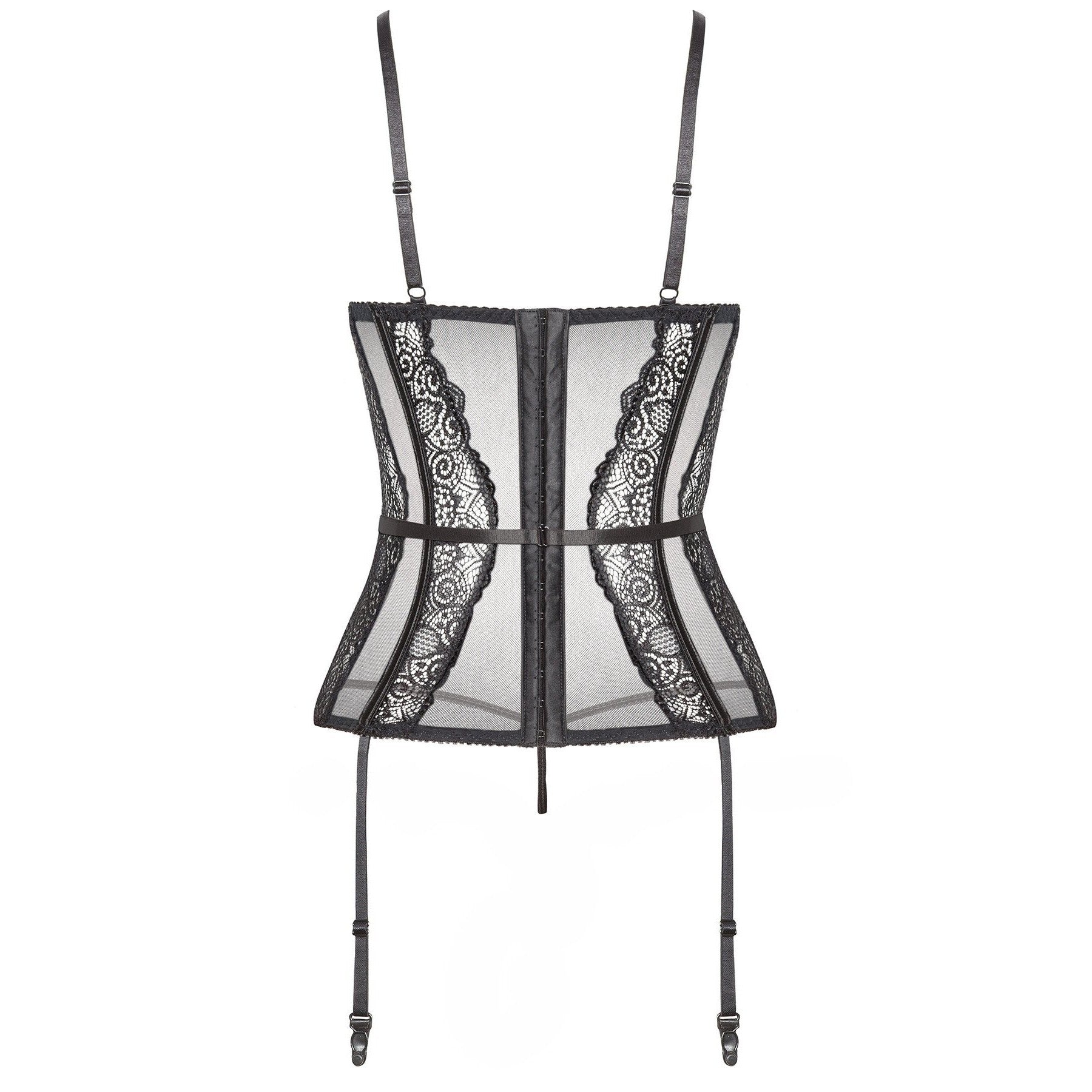 CORSÉ Y TANGA RAVENNA NEGRO BEAUTY NIGHT FASHION