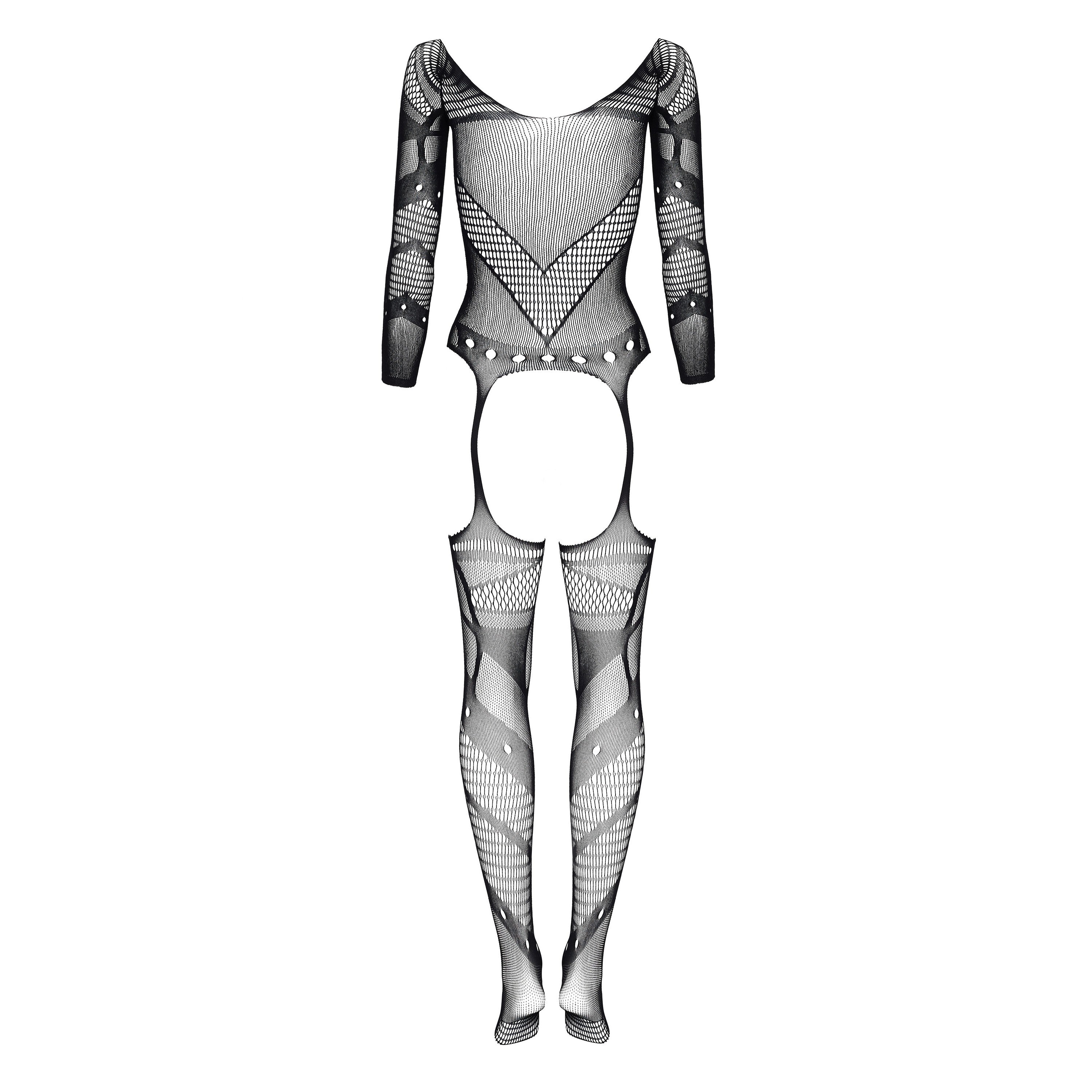 CATSUIT ESMERALDA NEGRO BEAUTY NIGHT FASHION