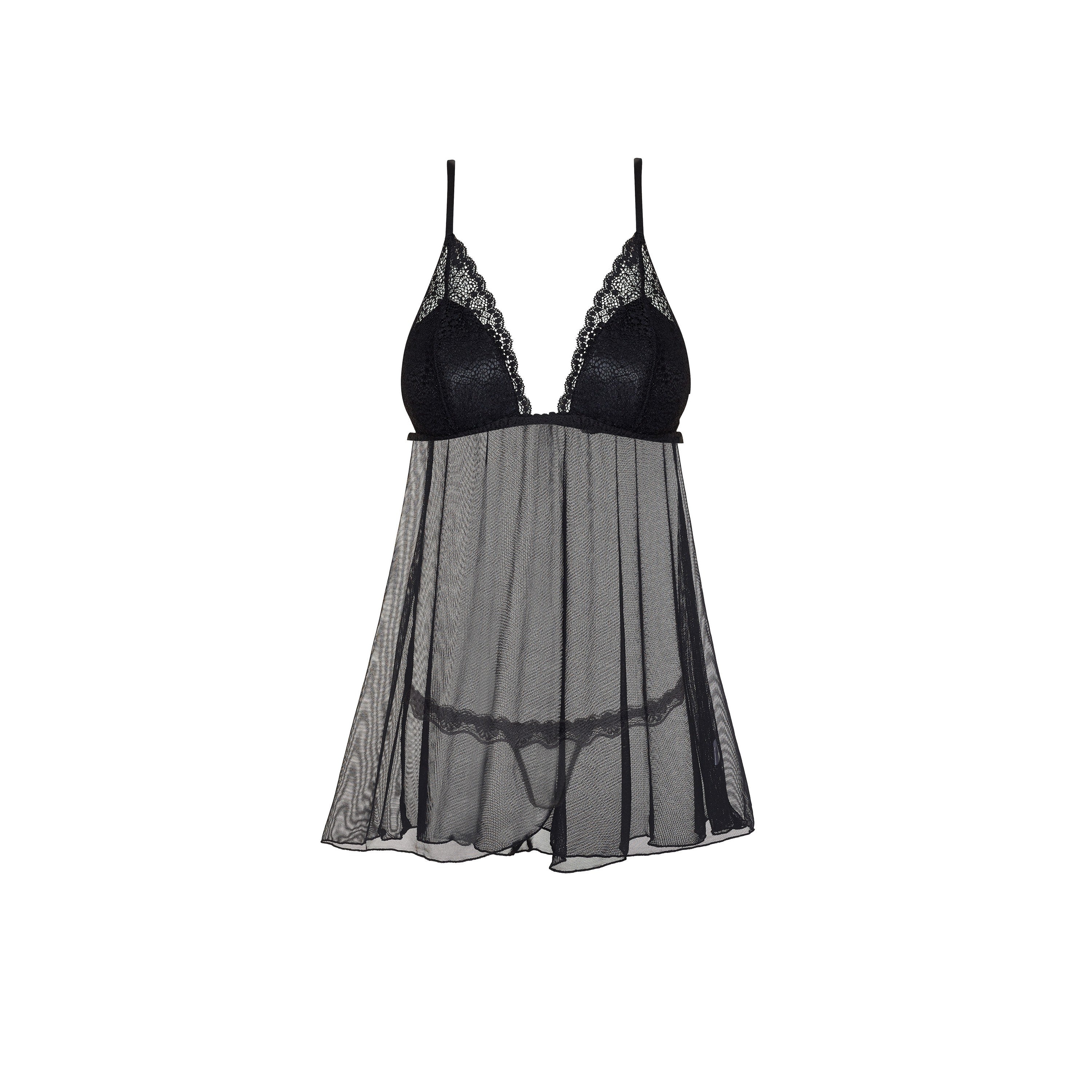 PICARDÍA Y TANGA LAUREN NEGRA BEAUTY NIGHT FASHION