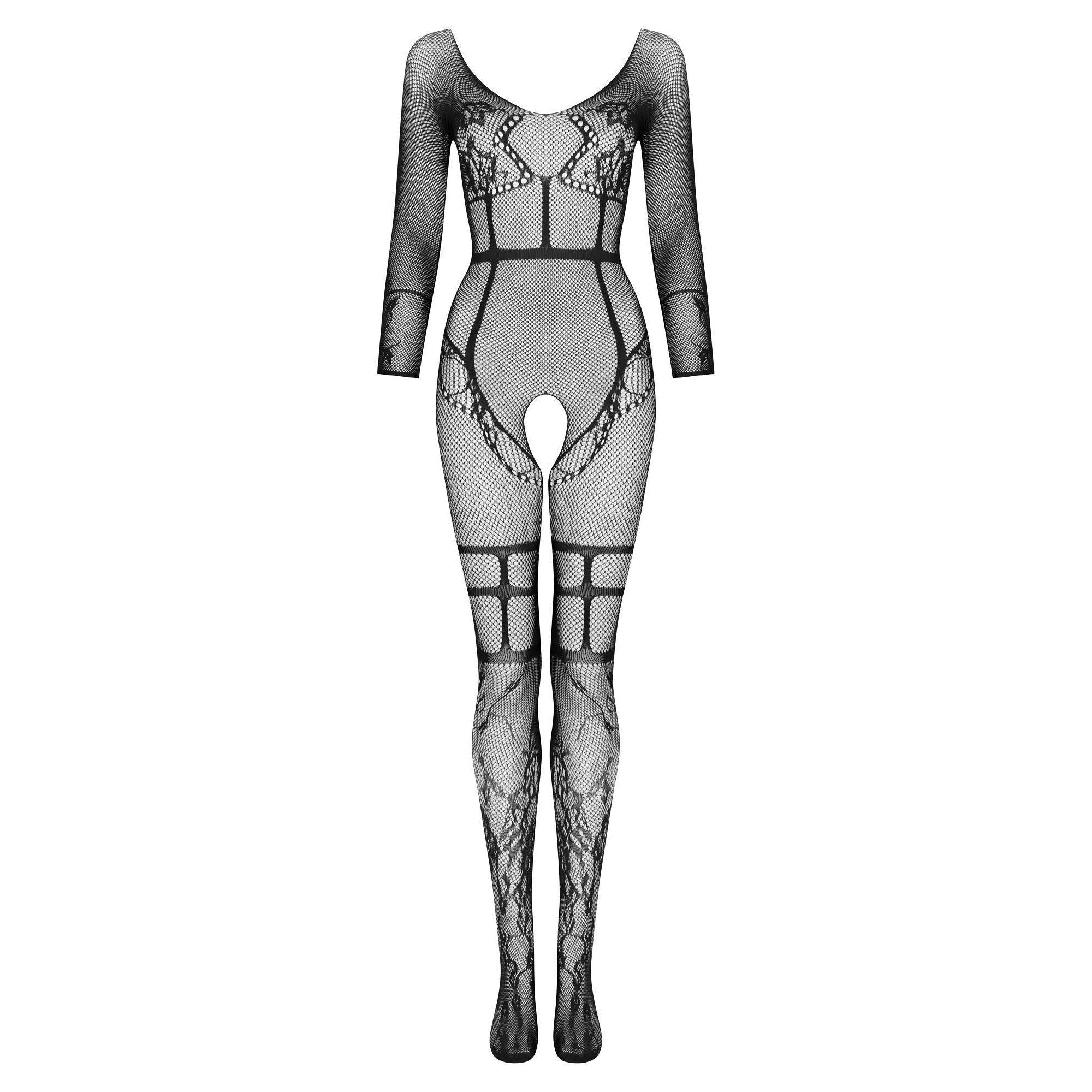 CATSUIT LORNA NEGRO BEAUTY NIGHT FASHION