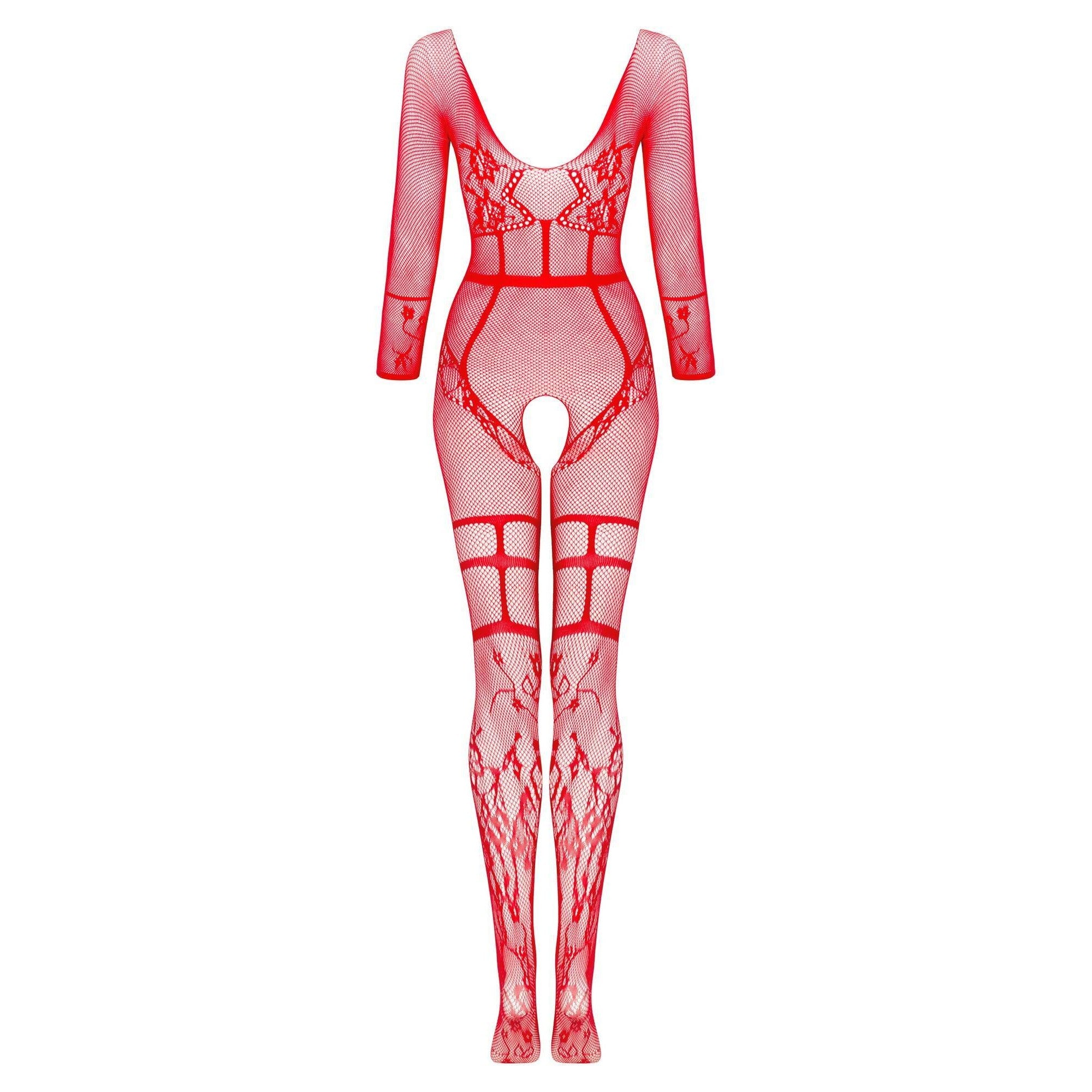 CATSUIT LORNA ROJO BEAUTY NIGHT FASHION