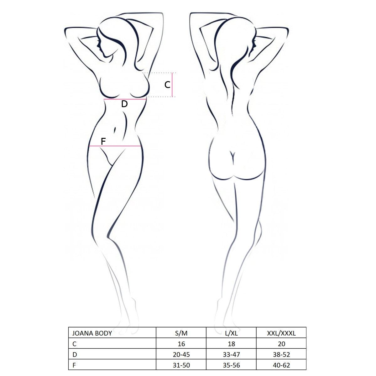 BODY JOANA NEGRO PASSION