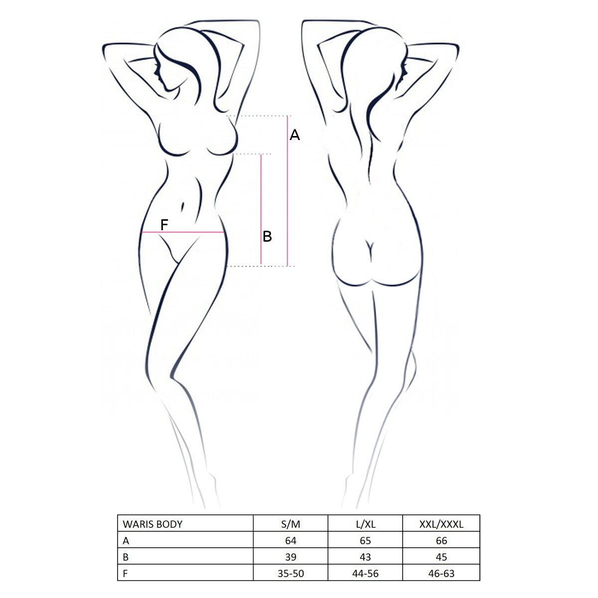 BODY WARIS NEGRO PASSION