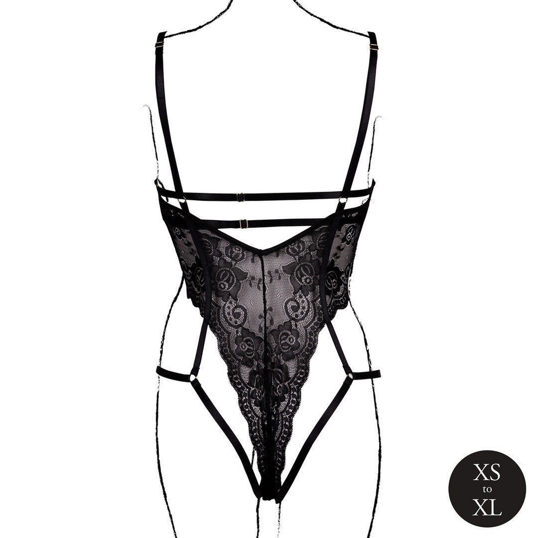 BODY LACE UNDERWIRED NEGRO DÉSIR