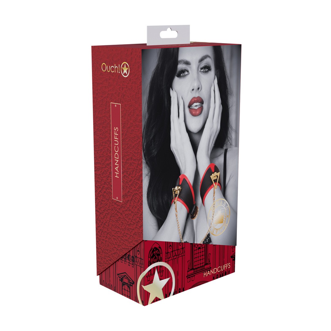 ESPOSAS MILAN COLLECTION NEGRO/ROJO OUCH!