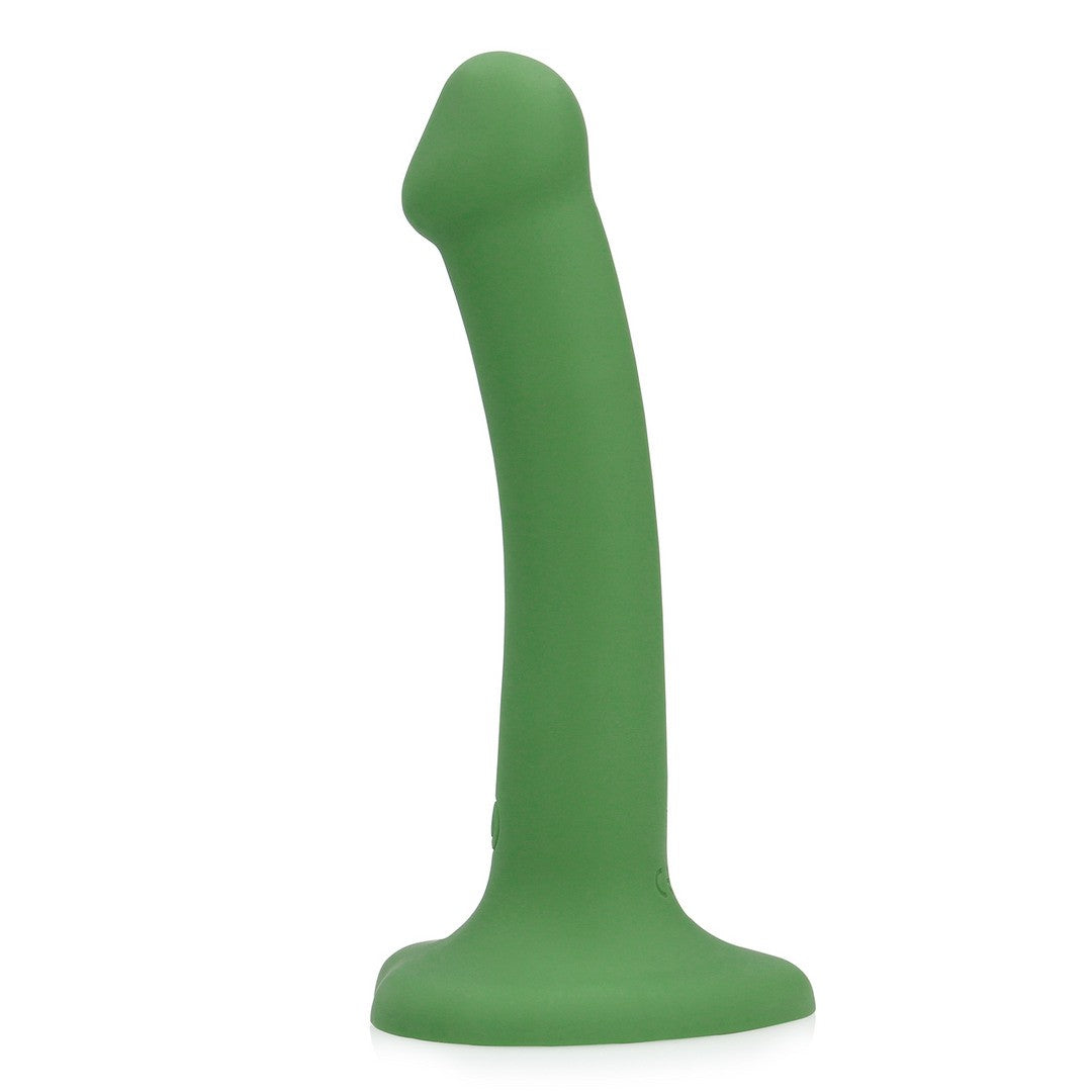 VIBRADOR NON-PHALLIC VIBRATING DILDO PEQUEÑO FOREST GREEN LOVELINE