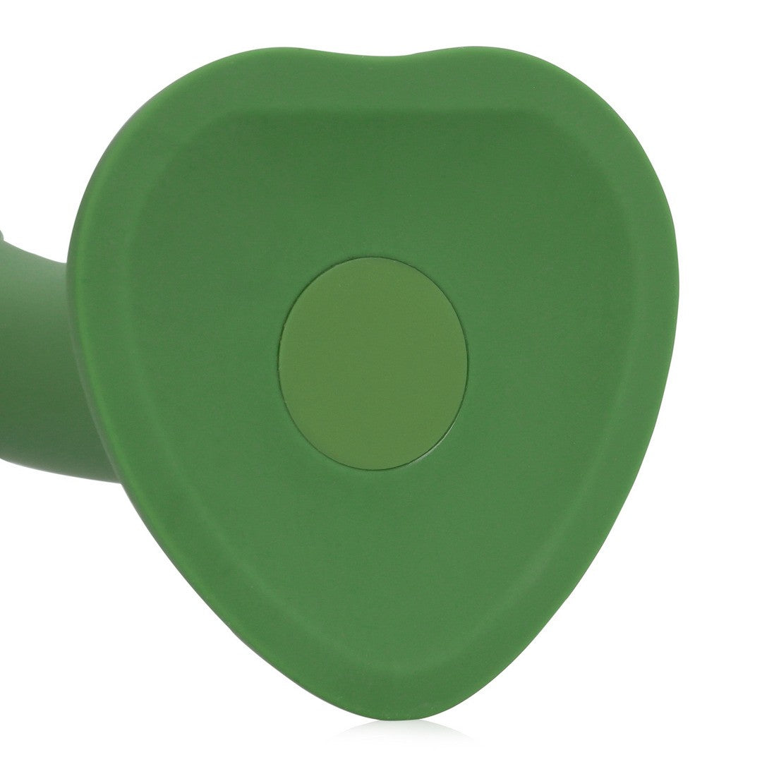 VIBRADOR NON-PHALLIC VIBRATING DILDO PEQUEÑO FOREST GREEN LOVELINE