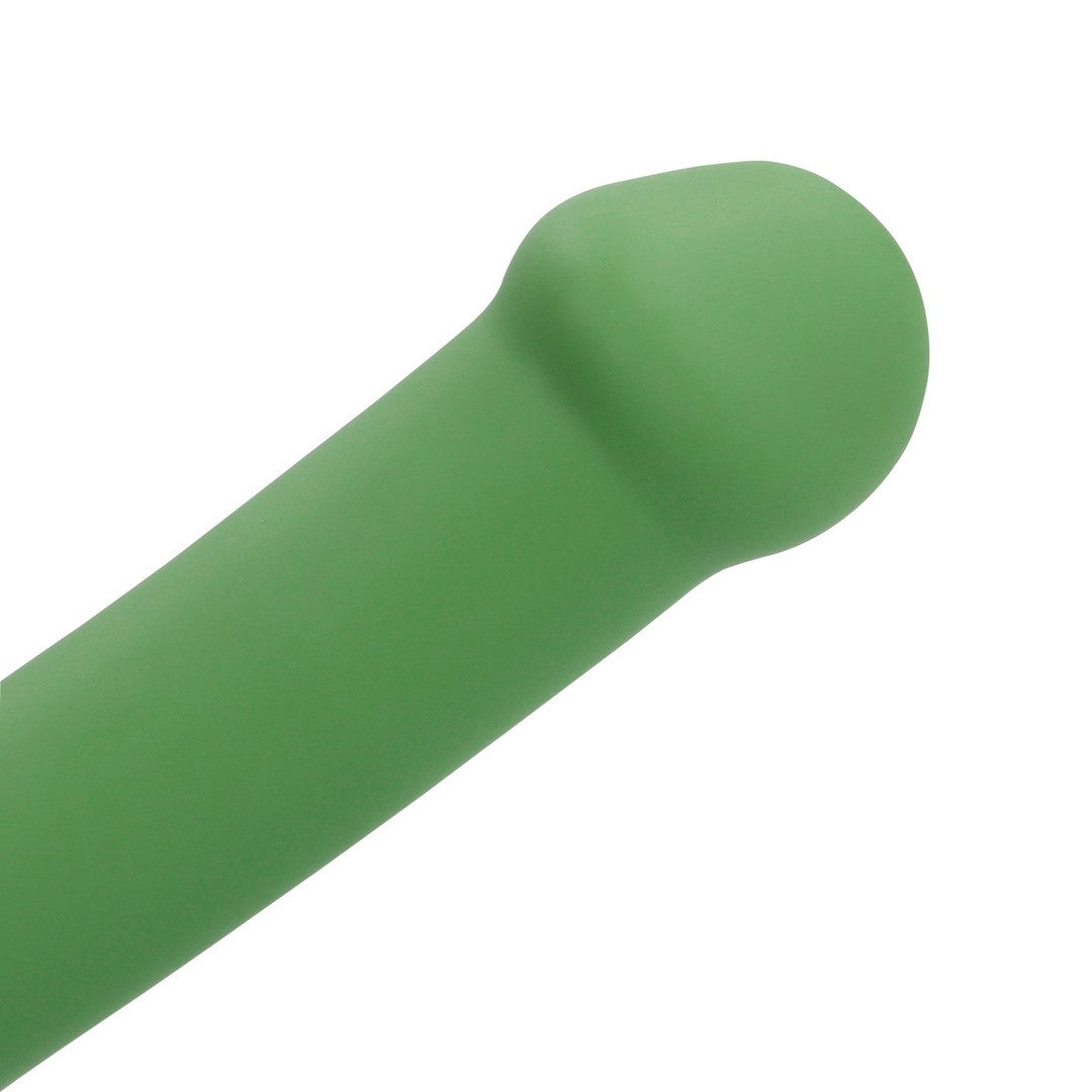 VIBRADOR NON-PHALLIC VIBRATING DILDO PEQUEÑO FOREST GREEN LOVELINE