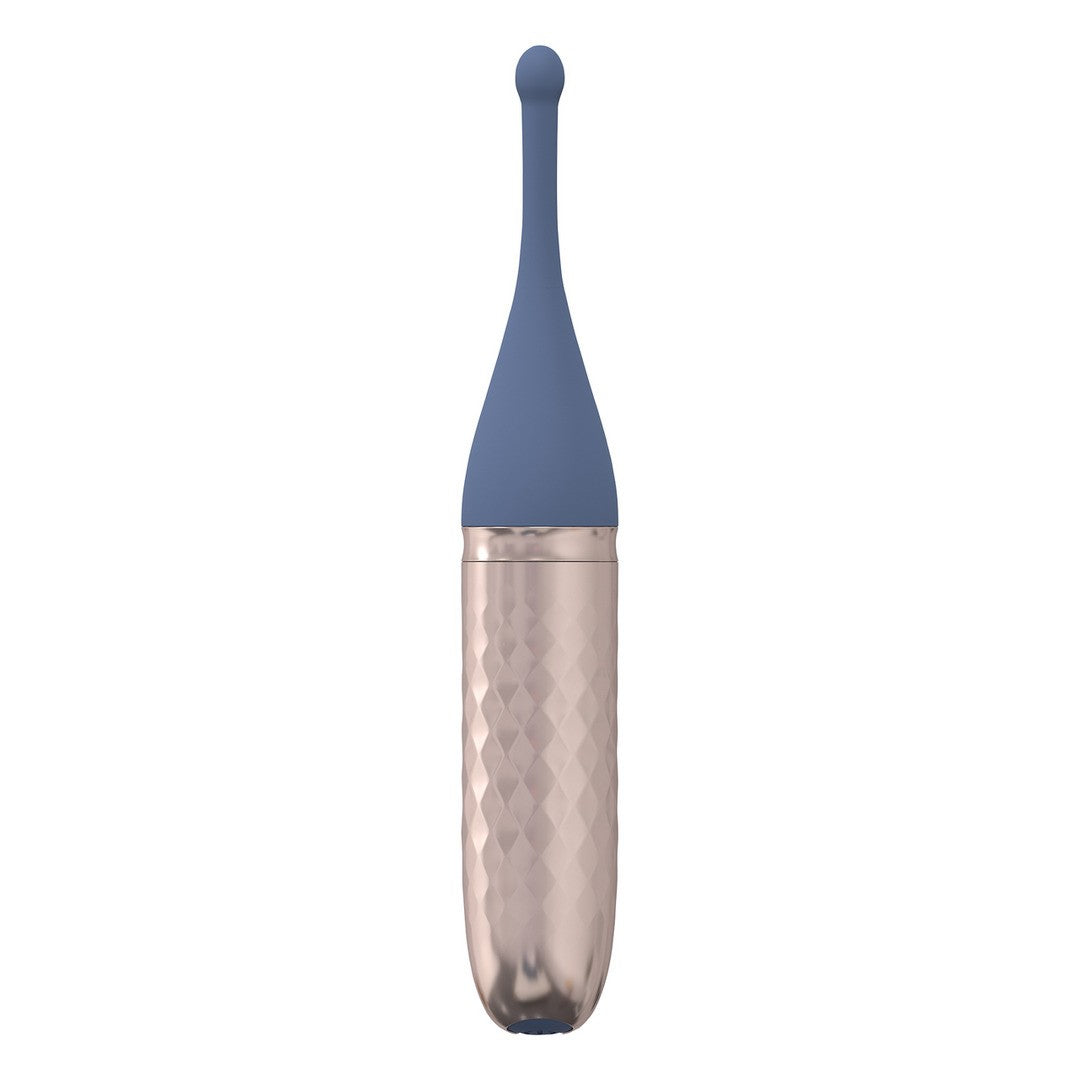 VIBRADOR THE THRILL10 SPEED INTERCHANGEABLE AZUL LOVELINE