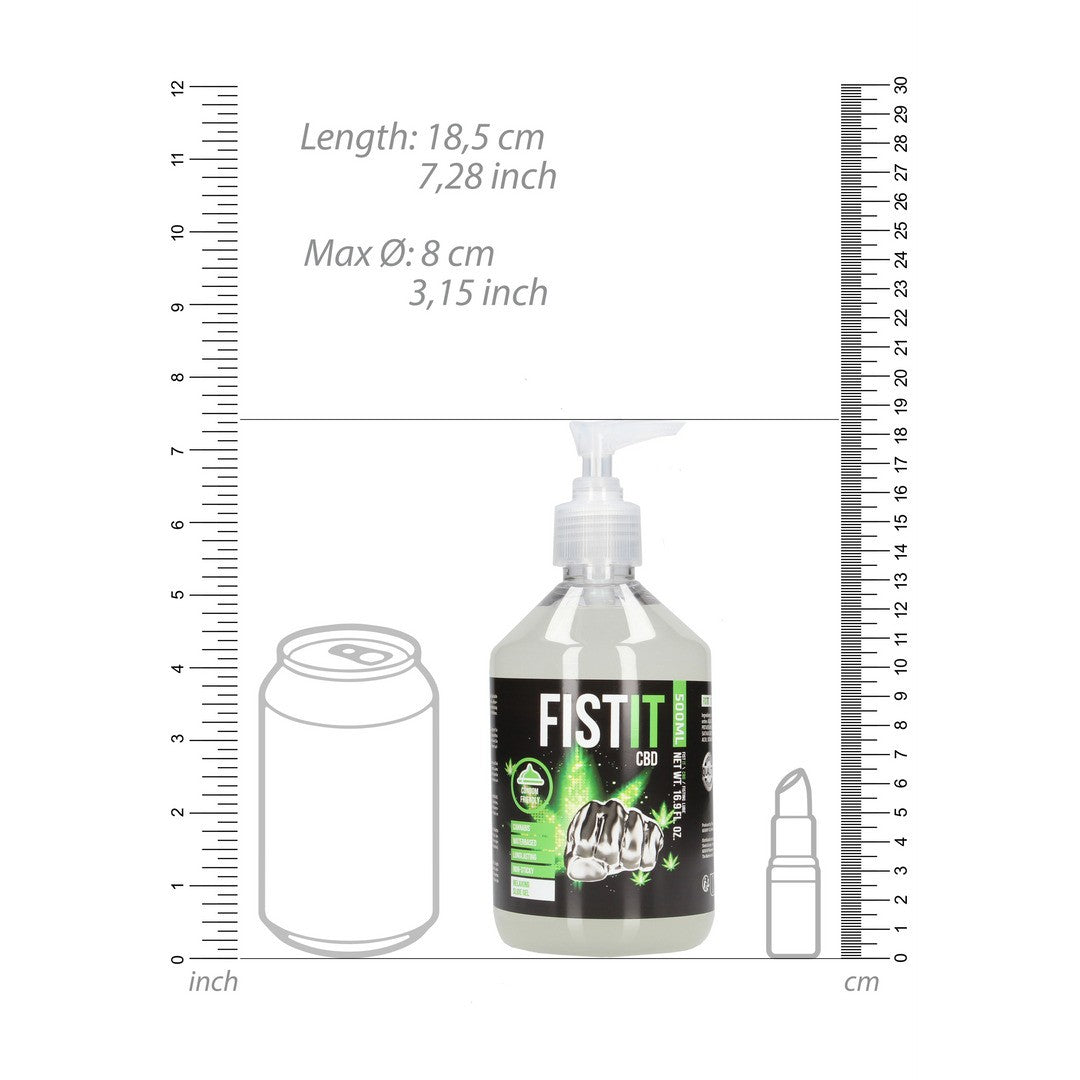 LUBRICANTE CBD 17 FL OZ / 500 ML FIST IT