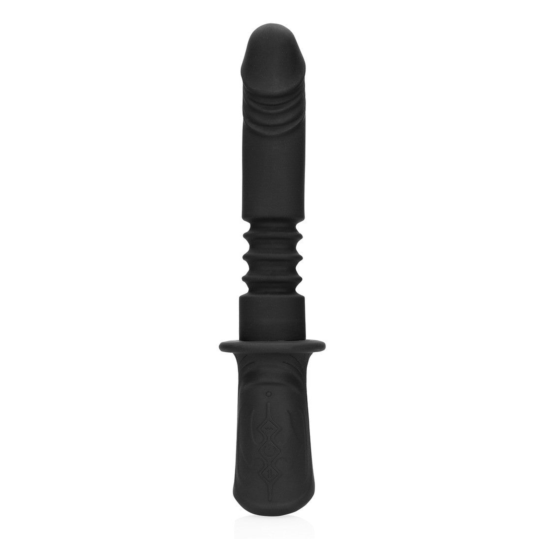 MÁQUINA SEXUAL HAND HELD VIBRATING AND THRUSTING OUCH!