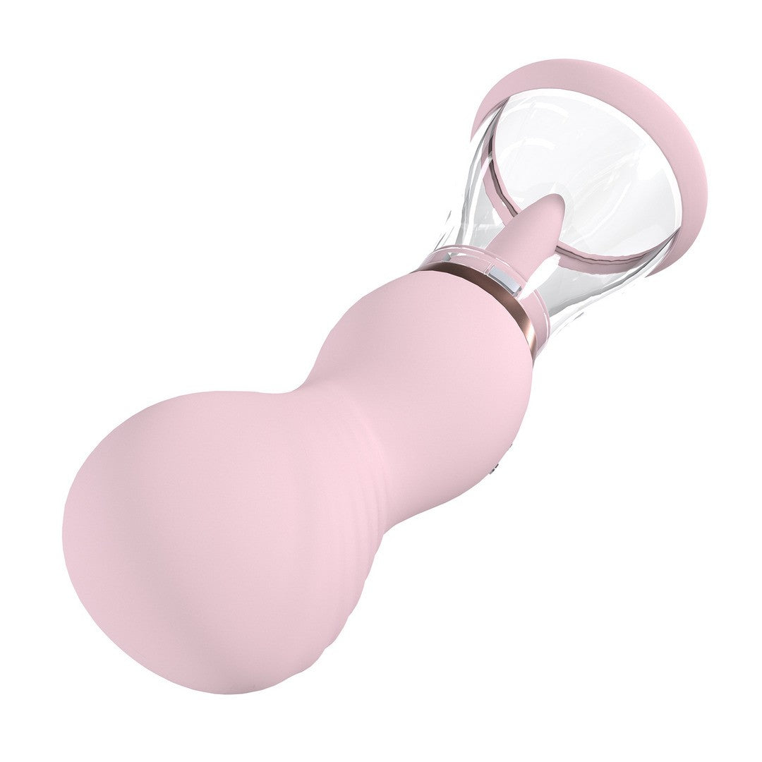 BOMBA RECARGABLE PARA LA VULVA Y EL PECHO SENSUAL ROSA PUMPED