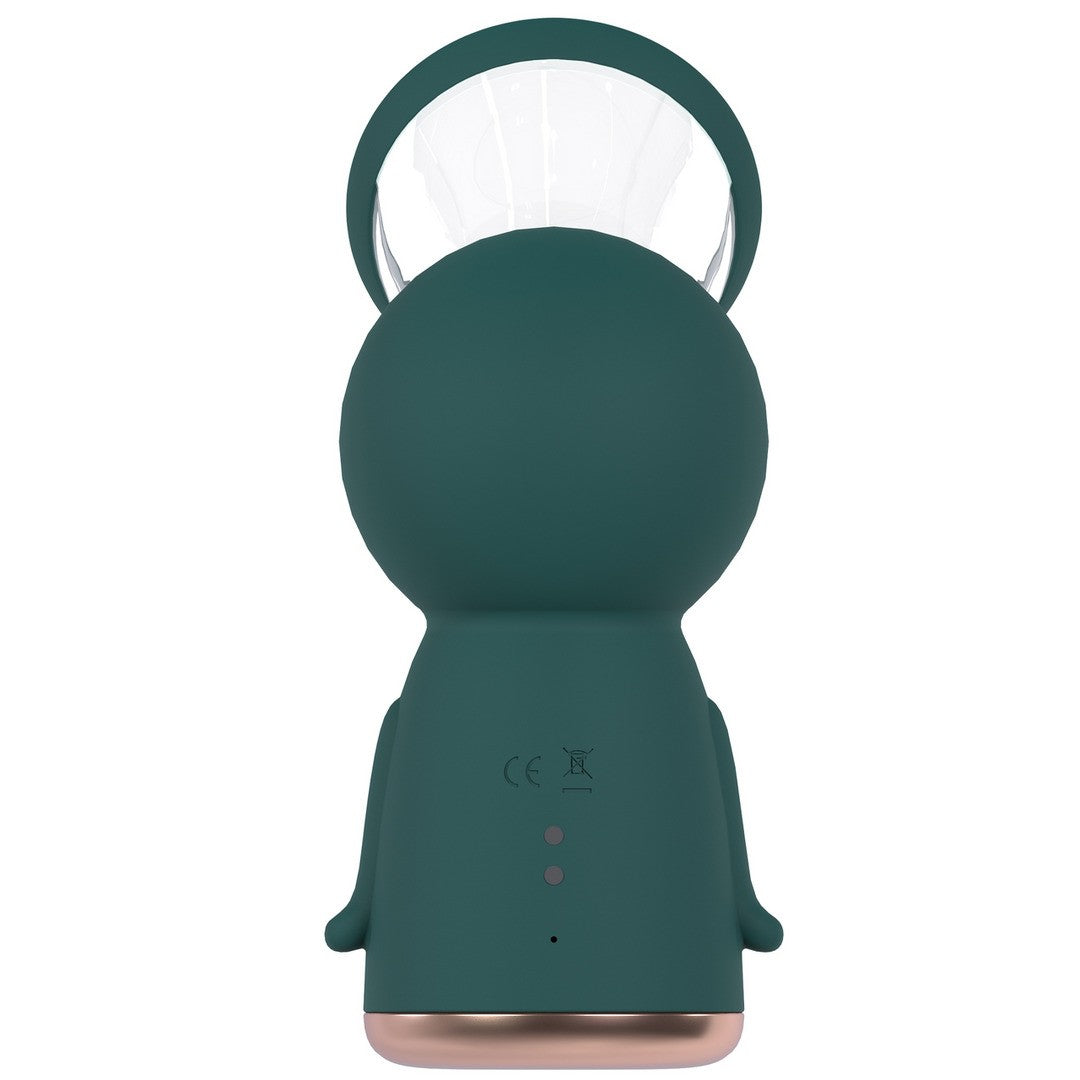 BOMBA PARA LA VULVA Y EL PECHO EXQUISITE FOREST GREEN PUMPED