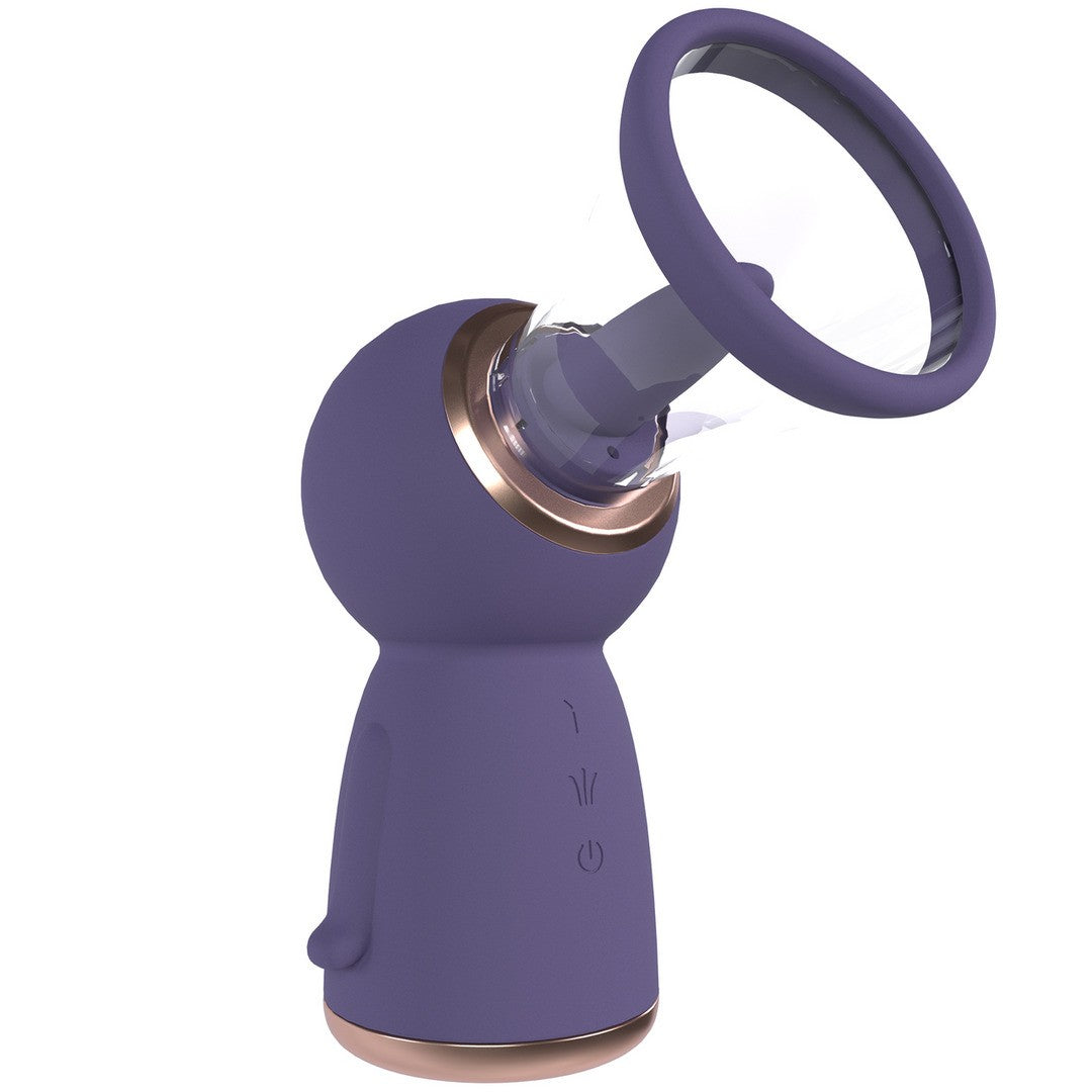BOMBA PARA LA VULVA Y EL PECHO EXQUISITE MORADO PUMPED