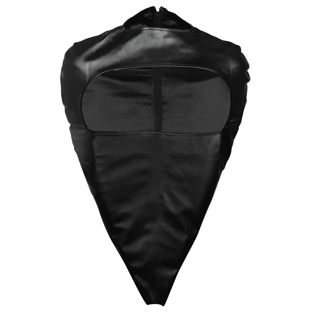 RESTRICCIÓN DE BRAZOS ZIP-UP FULL ARM AND SHOULDER SLEEVE NEGRO XTREME OUCH!