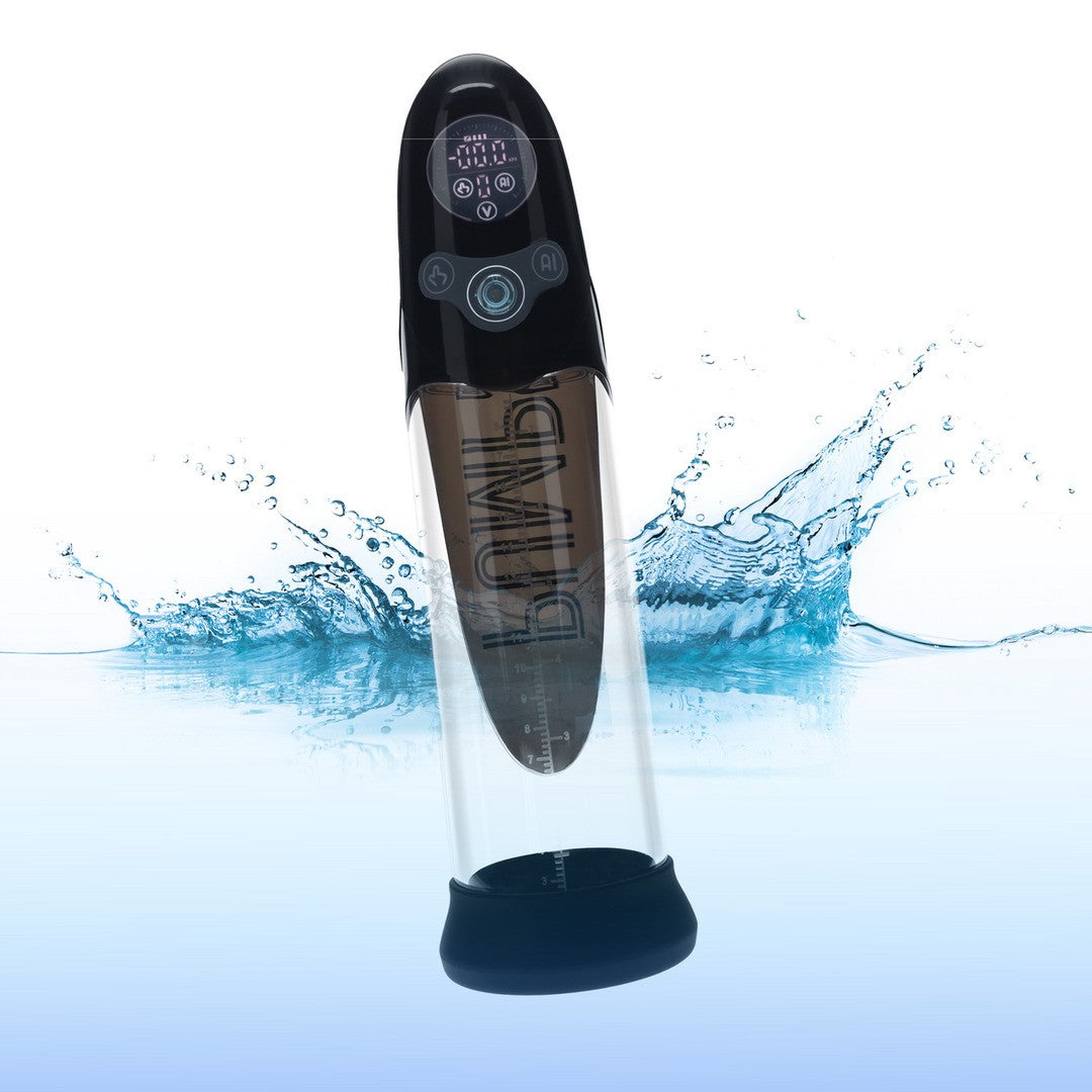 BOMBA AUTOMÁTICA PARA EL PENE CON IA AQUA-PRO NEGRO PUMPED