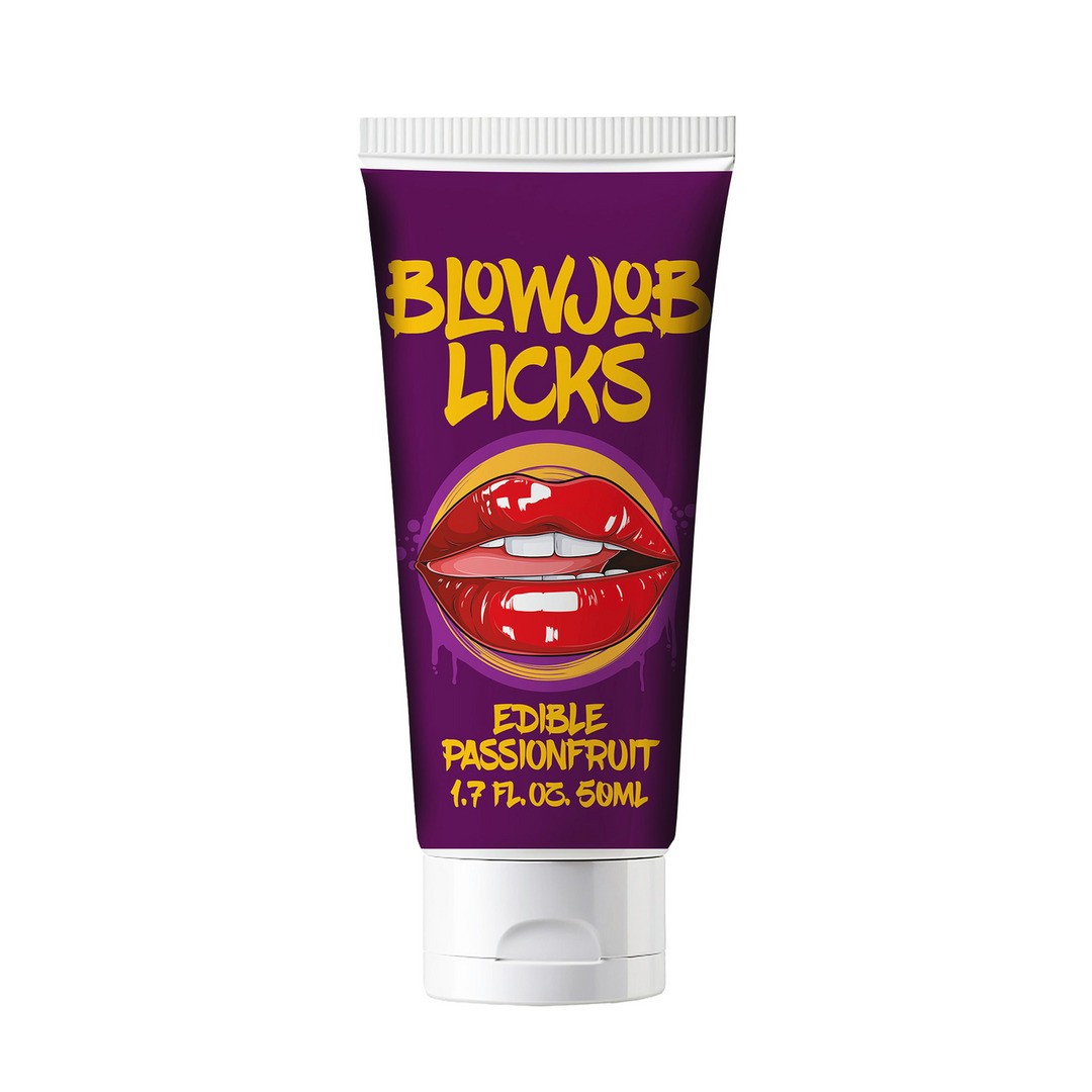 GEL PARA SEXO ORAL CON SABOR A MARACUÁ BLOW JOB LICKS 1.7 FL OZ/ 50 ML PHARMQUESTS